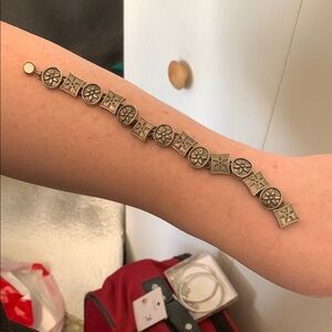 Silver Geometric Bracelet